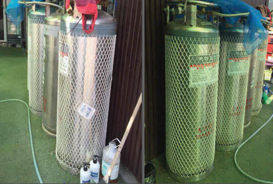 Lưới bọc bình gas Lưới bọc bình gas